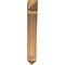 Ekena Millwork Thorton Arts & Crafts Rough Sawn Bracket, Western Red Cedar, 4"W x 16"D x 28"H BKT04X16X28THR03RWR - alternate 2